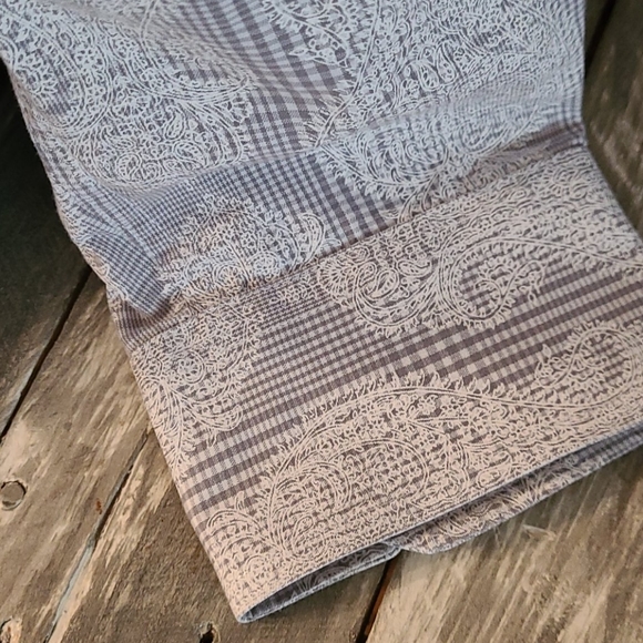 TASSO ELBA MULTI XL UNIQUE PATTERN DRESS SHIRT - Picture 7 of 16